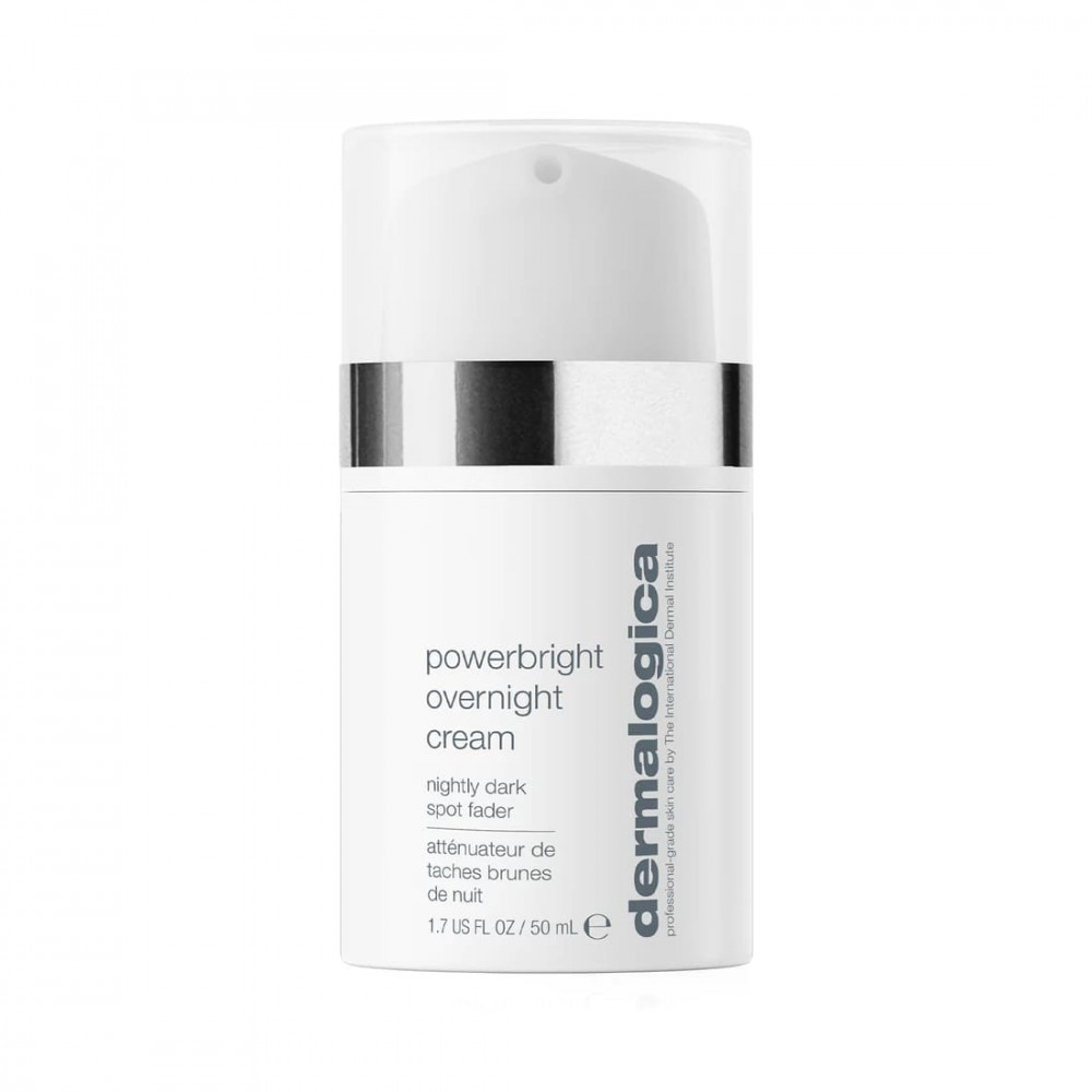 Нічний крем для рівного тону та сяяння шкіри - Dermalogica PowerBright Overnight Cream 