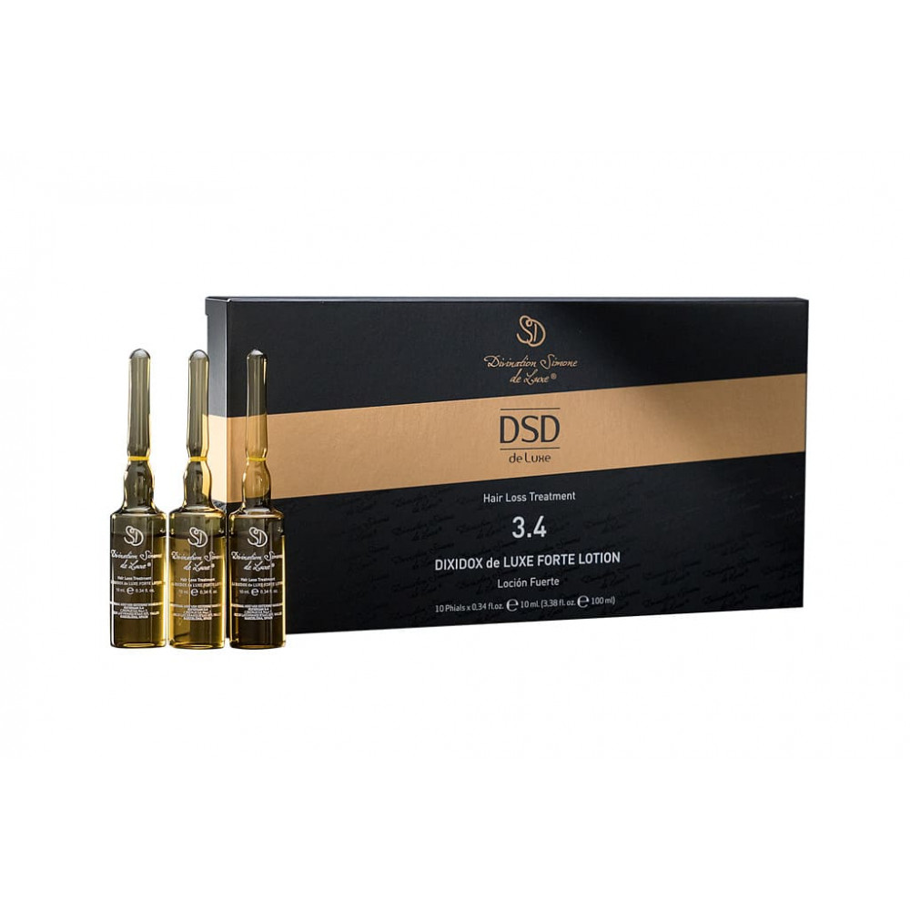 Ампули для зниження випадання та стимуляції росту волосся - DSD de Luxe Hair Loss Treatment 3.4 Dixidox Forte Lotion