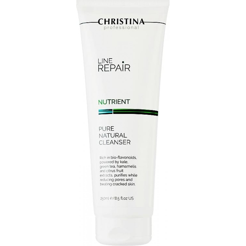 Натуральна очисна пінка для обличчя - Christina Line Repair Nutrient Pure Natural Cleanser