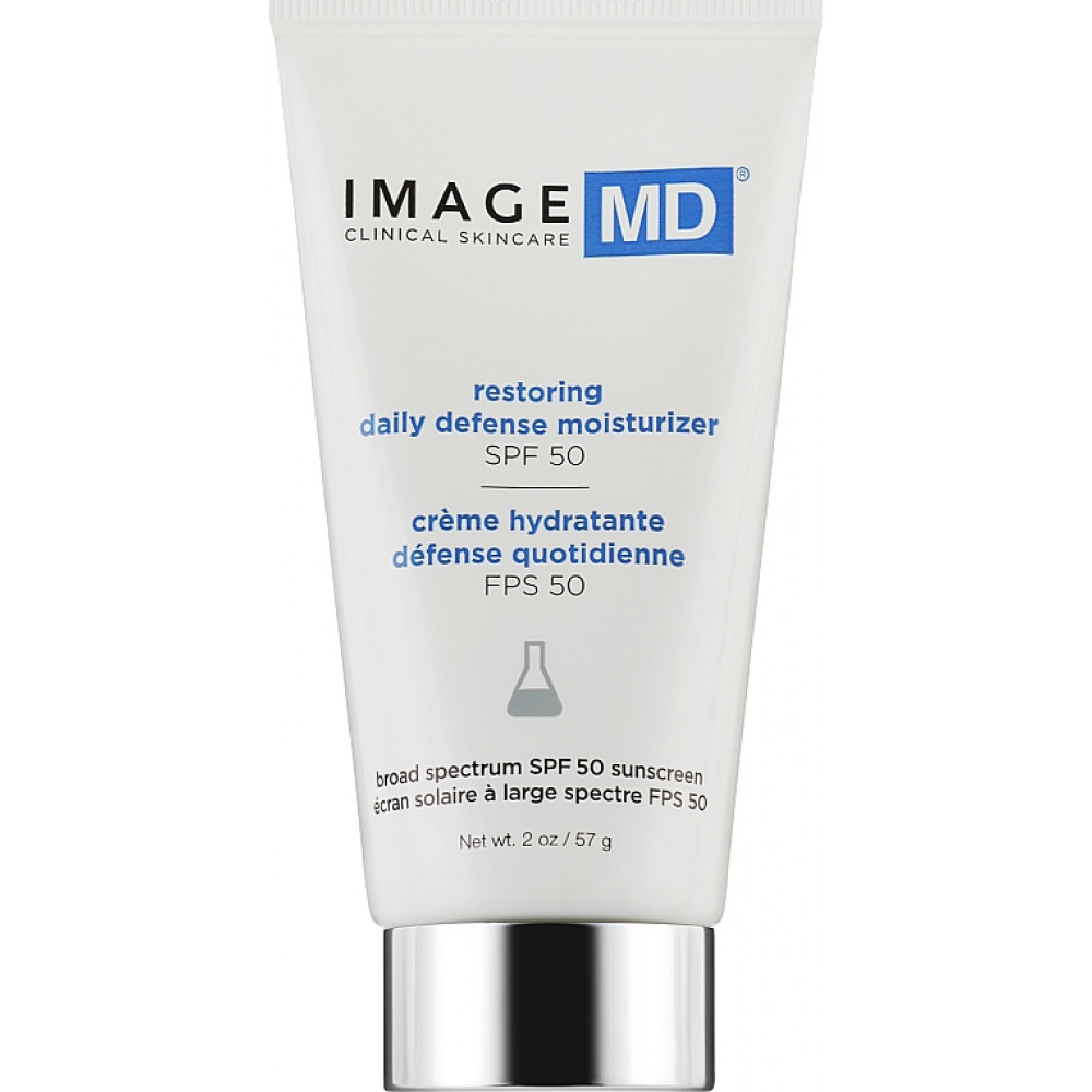 Денний захисний крем SPF 50 - Image Skincare MD Restoring Daily Defense Moisturizer SPF 50