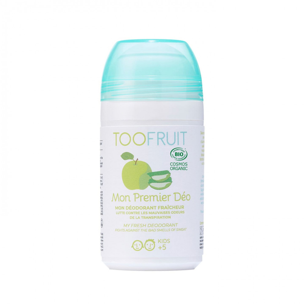 Дезодорант "Мій перший део", Яблуко-Алое - TOOFRUIT Fresh Deodorant Sensetive Skin