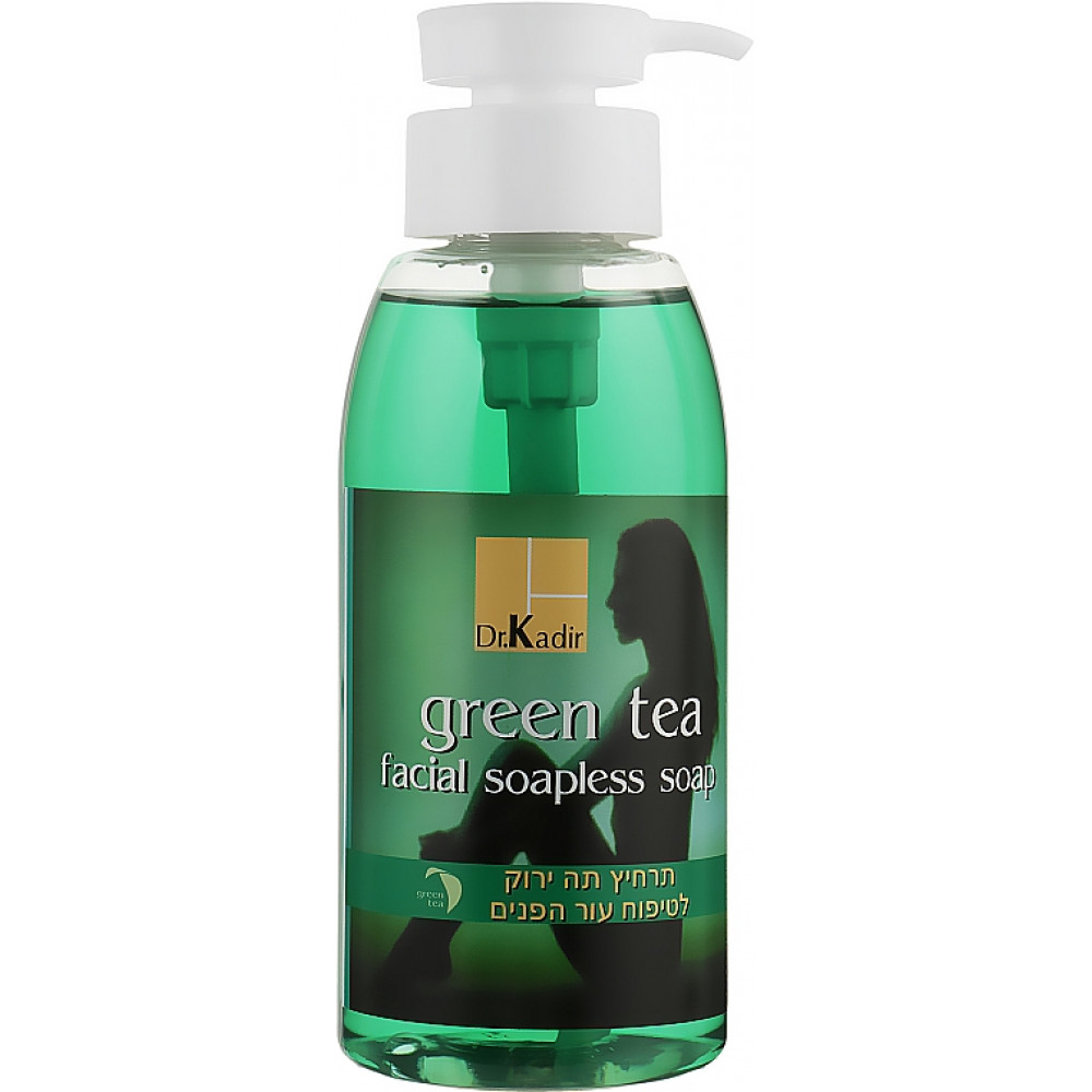  Гель для очищення шкіри обличчя і шиї - Dr. Kadir Green Tea Soapless Soap