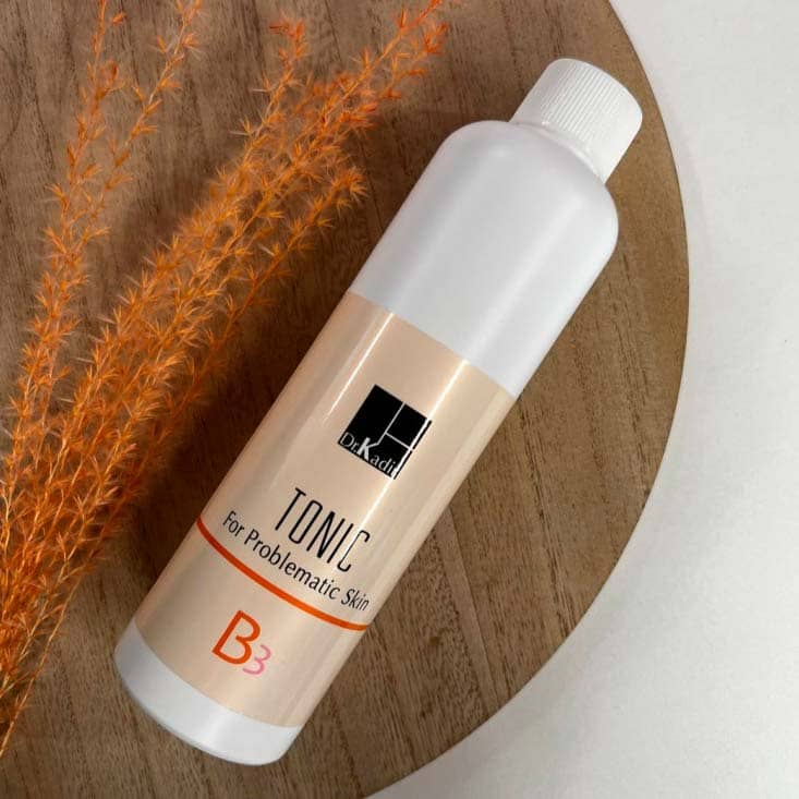 Якими тоніками краще користуватись, якщо турбують закриті комедони? Dr. Kadir B3 Treatment Tonic For Problematic Skin