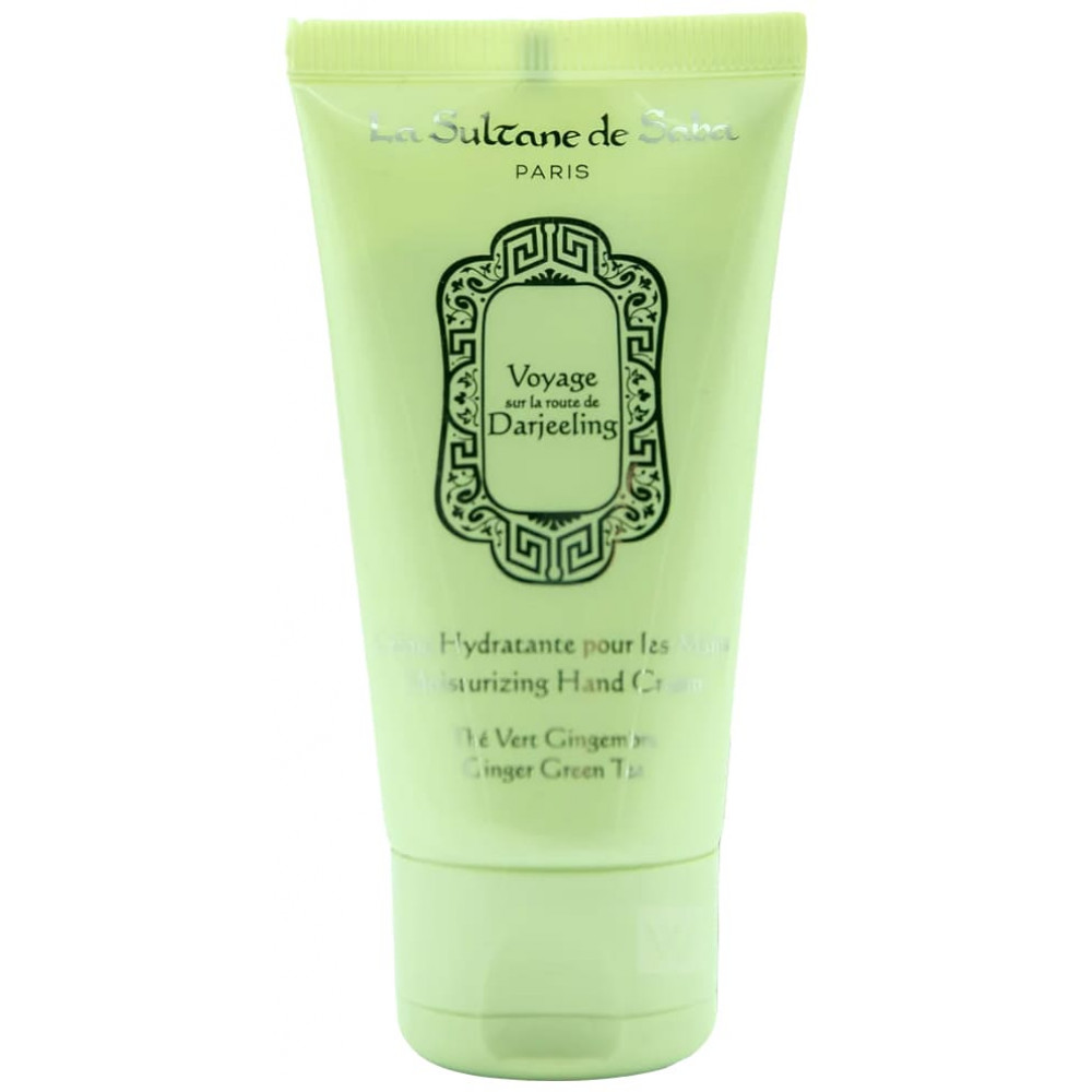 Крем для рук «Зелений чай з імбиром» - La Sultane De Saba Moisturizing Hand Cream Ginger Green Tea