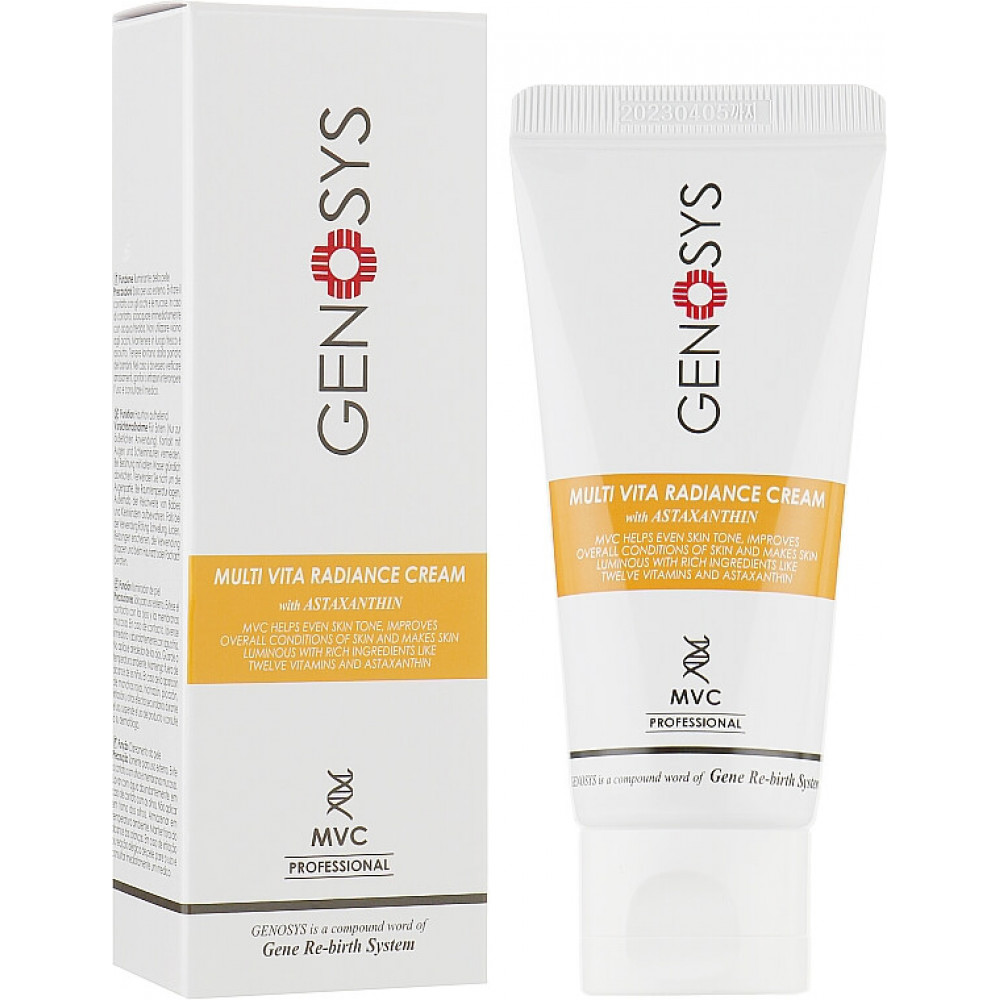 Мультивітамінний крем для обличчя - Genosys Multi Vita Radiance Cream ...