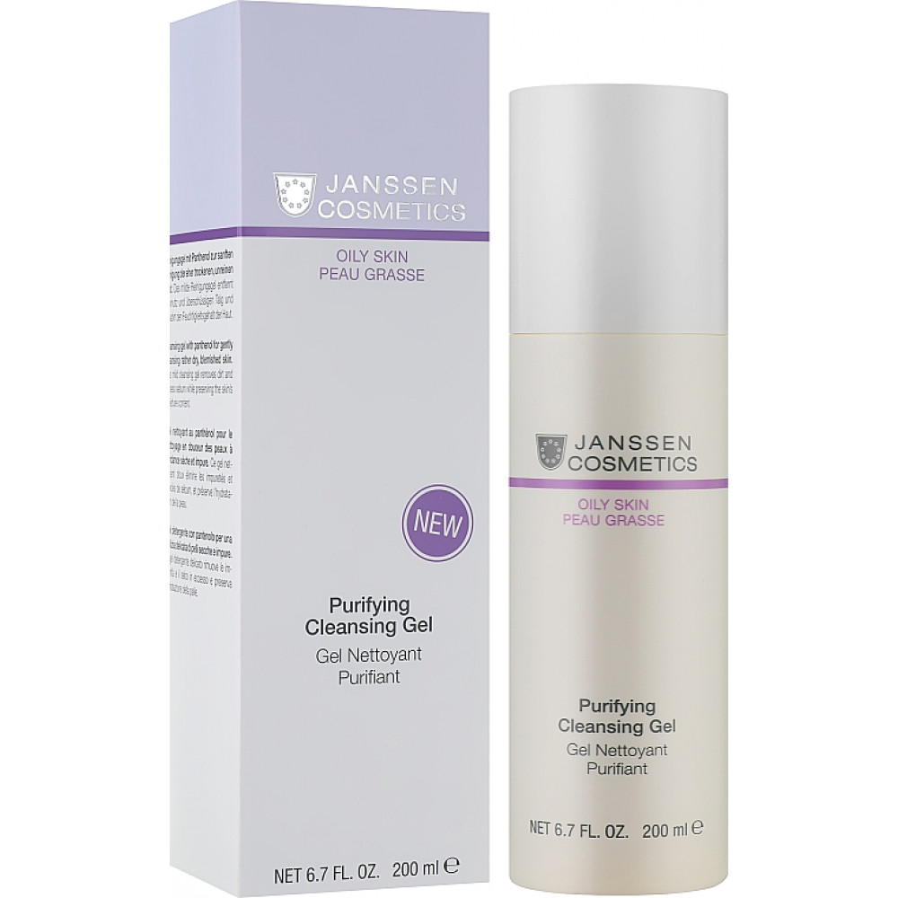Очищаючий гель - Janssen Cosmetics Oily Skin Purifying Cleansing Gel