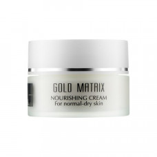 Питательный крем для увядающей нормальной и сухой кожи - Dr. Kadir Gold Matrix Nourishing Cream For Normal / Dry Skin