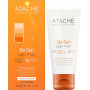 Омолоджувальний сонцезахисний крем для всіх типів шкіри SPF 50+ - Atache Be Sun Light Fluid SPF 50+
