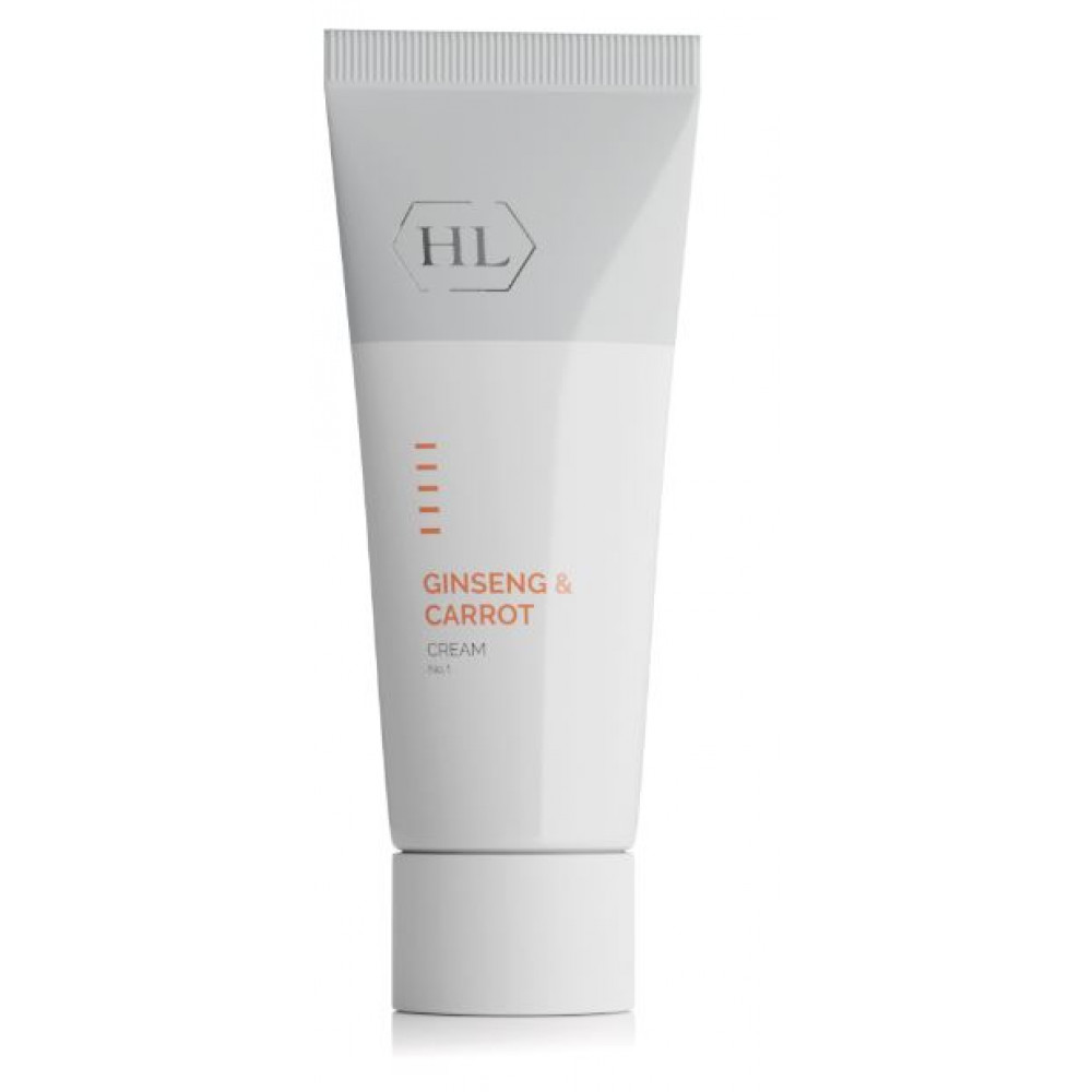 Зволожуючий крем для всіх типів шкіри - Holy Land Cosmetics Ginseng & Carrot Cream