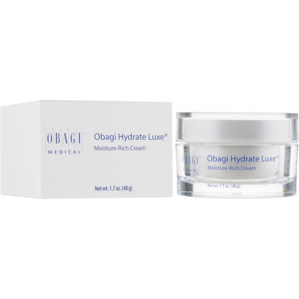 Зволожуючий крем з маслом ши, авокадо, манго та пептидами - Obagi Hydrate Luxe