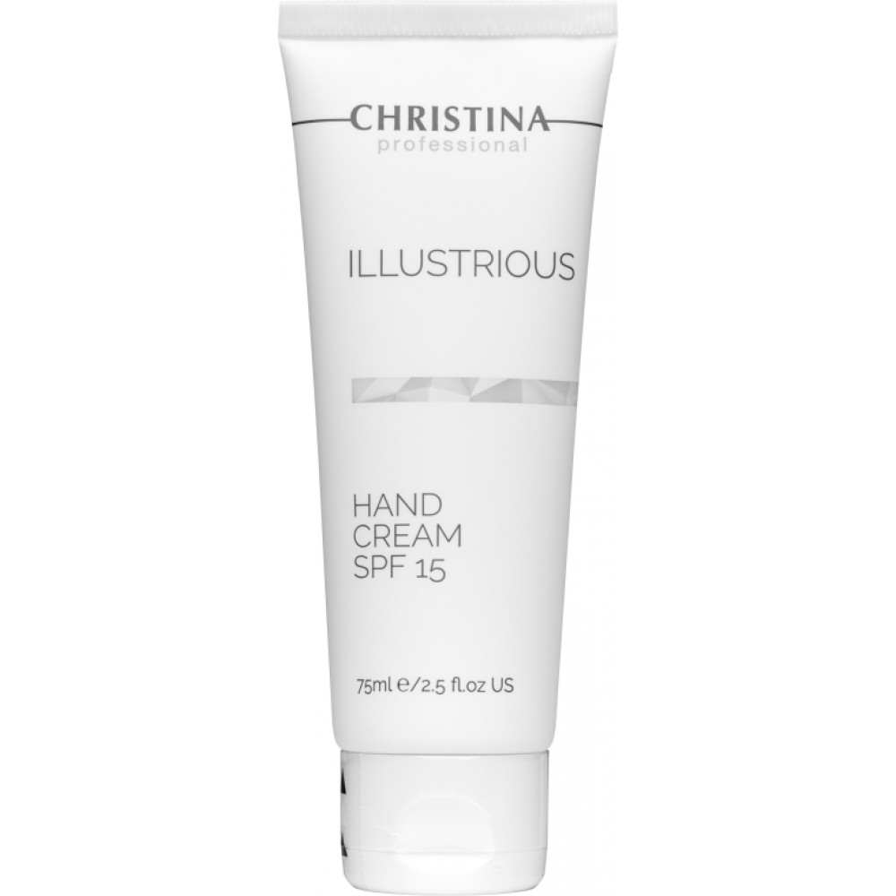 Захисний крем для рук SPF 15 - Christina ILLUSTRIOUS HAND CREAM SPF 15 