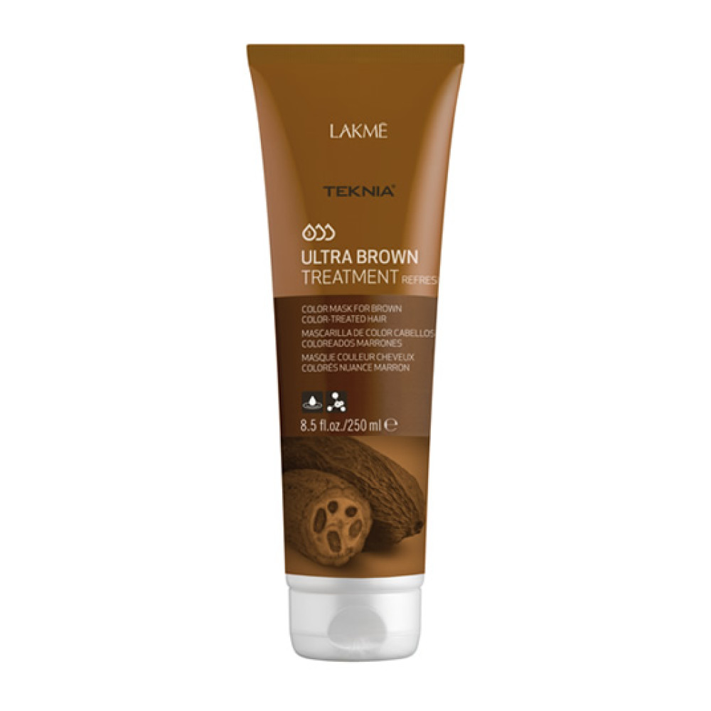 Маска, освежающая цвет окрашенных волос - Lakme Treatment Ultra brown