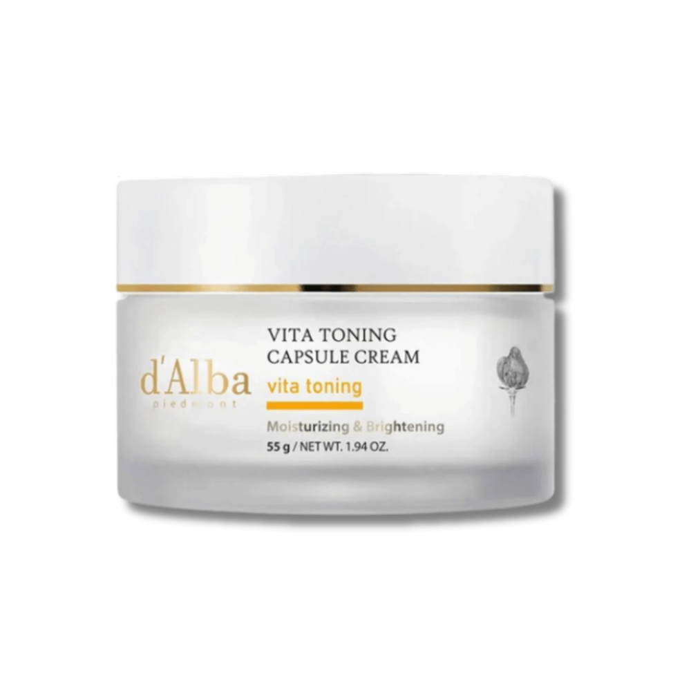 Капсульний крем для сяйва шкіри - D'Alba Vita Toning Capsule Cream
