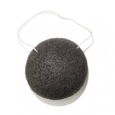 Очищаючий спонж конняку з бамбуковим вугіллям - Ella Bache Konjac Sponge