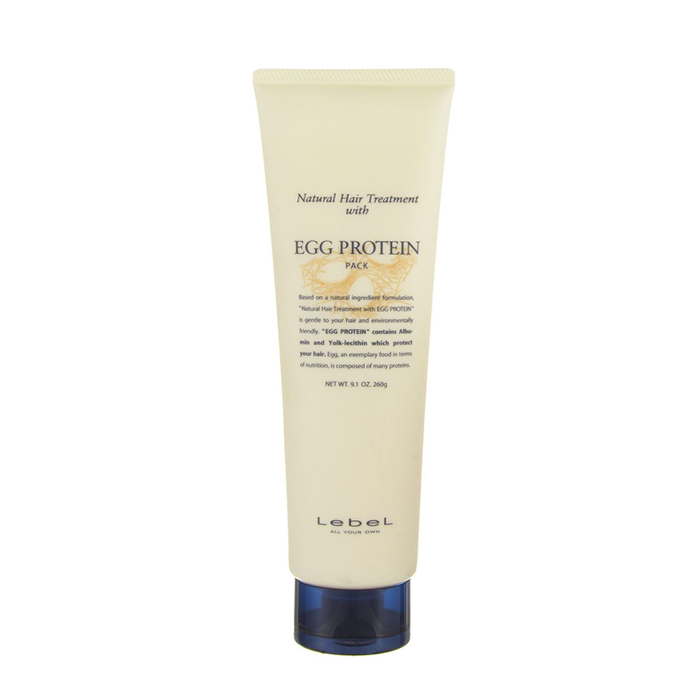 Поживна маска для пошкодженого волосся - Lebel Egg Protein Hair Mask