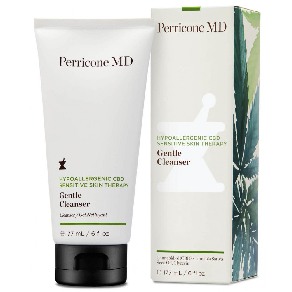 Очищуючий гель для чутливої шкіри - Perricone MD Hypoallergenic CBD Sensitive Skin Therapy Gentle Cleanser