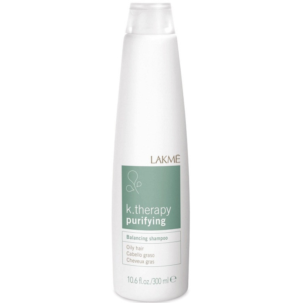 Балансирующий шампунь для жирных волос - Lakme K.Therapy Purifying Balancing Shampoo