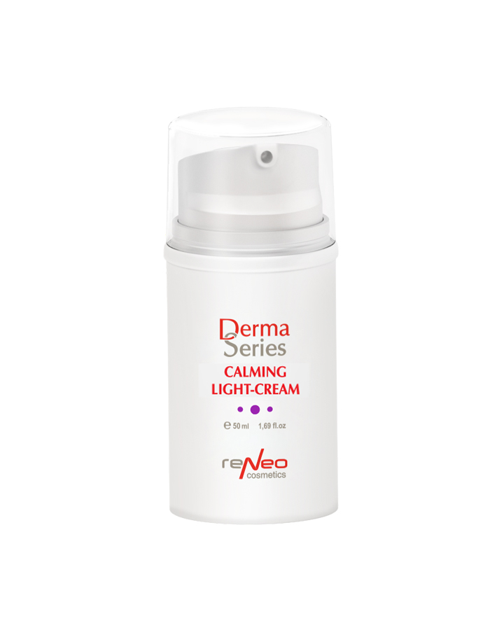 Заспокійливий легкий крем для комфорту реактивної шкіри - Derma